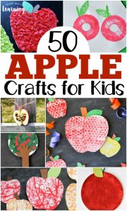 These adorable apple crafts for kids are perfect for welcoming fall!