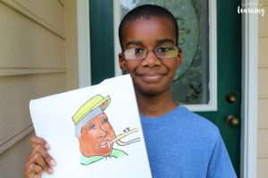 Learning to Paint with Sparketh Homeschool Art Lessons