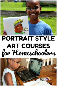 Ready to help your budding artist take talent to the next level? Try the portrait style homeschool art courses from Sparketh!