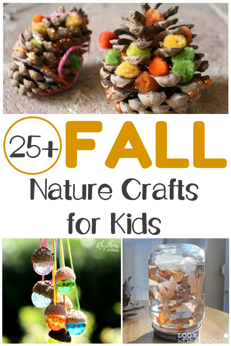 Share these fall nature crafts with your children to make some unforgettable memories this autumn!