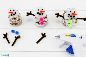 Cute Winter Snowman Craft for Kids