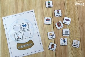 Printable Parts of Speech Game