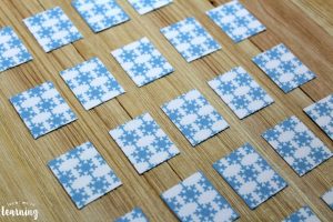 Winter Memory Game for Kids