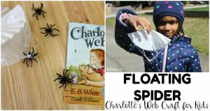 Make this easy Charlotte's Web craft when you finish the story with your little ones!