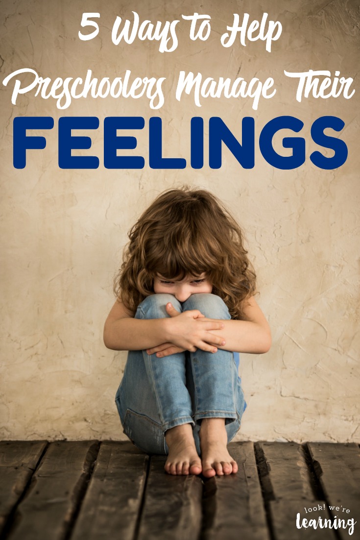 Struggling to help your little one calm down? Try these five tips for helping preschoolers manage their emotions!