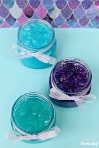 DIY Colorful Mermaid Slime for Kids