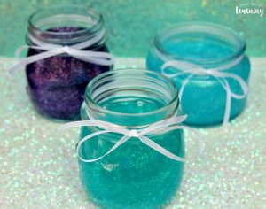DIY Glitter Mermaid Slime