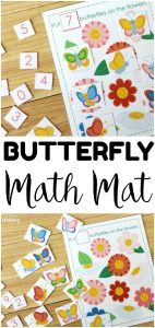 Help your little learners practice counting to ten with this lovely butterfly counting activity! Great for introducing addition and subtraction too!