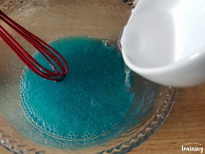 Making DIY Mermaid Slime with Kids