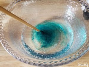 Making Mermaid Slime with Kids