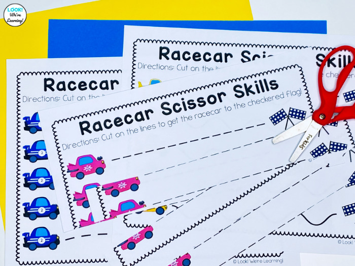 Preschool Scissor Skills Printables