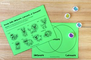 Animal Diet Sorting Activity for Kids