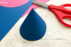 Easy Paper Roll Rocket Craft