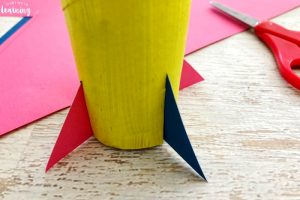 Paper Rocket Craft for Kids to Make