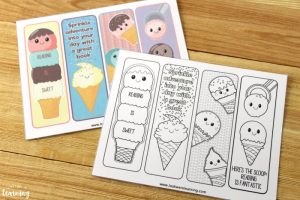 Printable Coloring Bookmarks for Kids