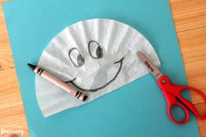 Easy Coffee Filter Jellyfish Craft