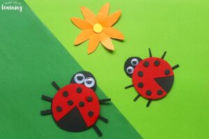 Easy Paper Ladybug Craft for Kids to Make