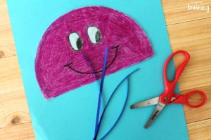 Making an Easy Coffee Filter Jellyfish Craft