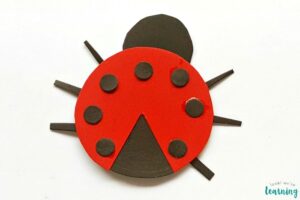 Paper Ladybug Craft for Kids