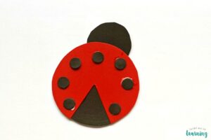 Simple Paper Ladybug Craft for Kids to Make