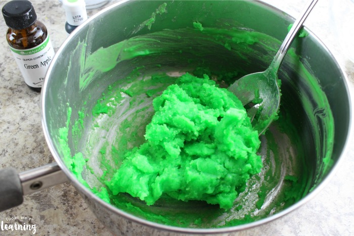 DIY Green Apple Playdough Recipe