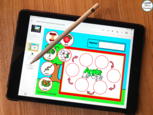 Digital Apple Life Cycle Lesson
