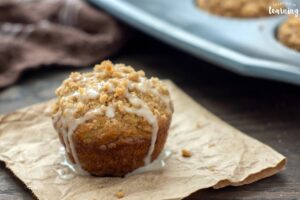 Iced Banana Muffins Recipe