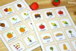 Printable Fall Memory Game for Kids - Look! We're Learning!
