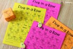 Five In A Row Printable Farm Game for Kids - Look! We're Learning!
