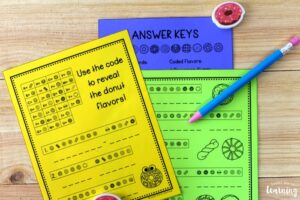 Donut ELA Activity Set for Elementary