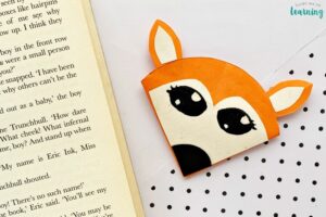 DIY Origami Fox Bookmark Craft