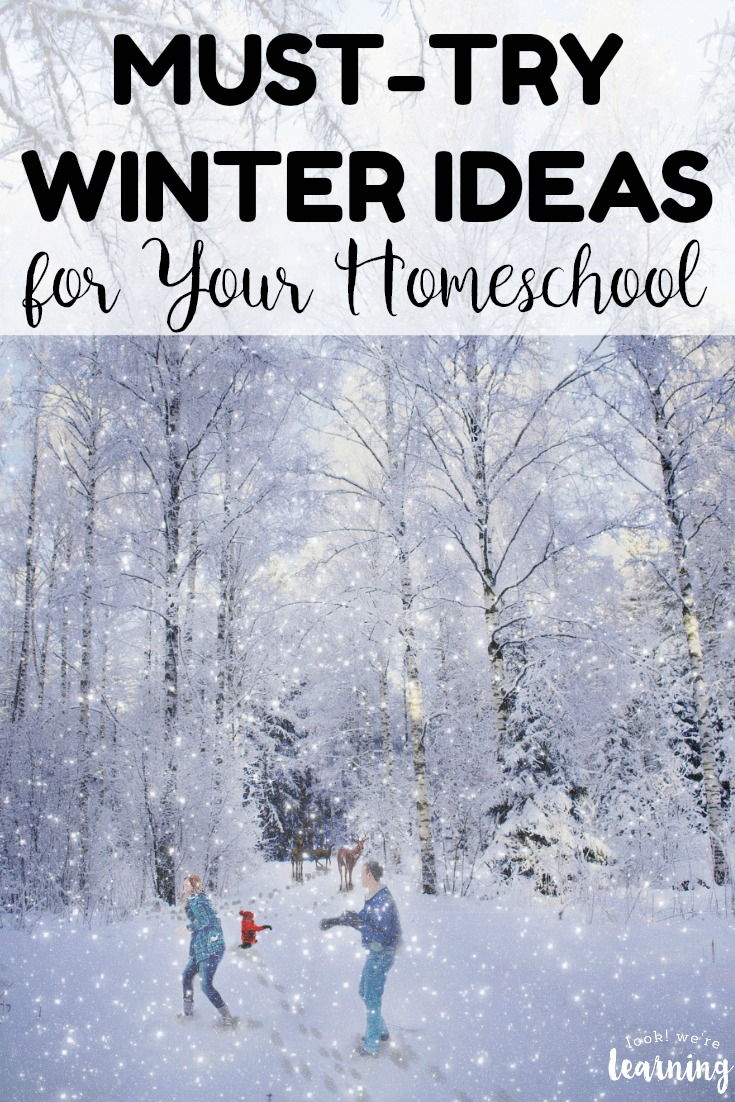 Feeling a bit chilly about homeschooling this winter? Get back into the swing of things with these must-try winter homeschool ideas!