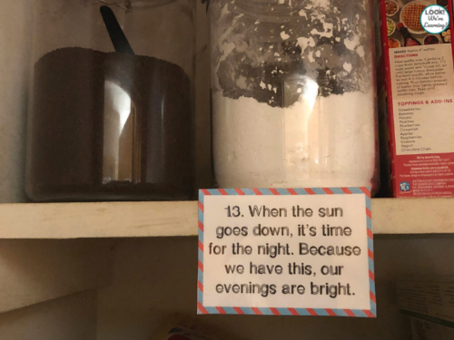 Printable Indoor Family Night Scavenger Hunt Cards - Look! We're Learning!