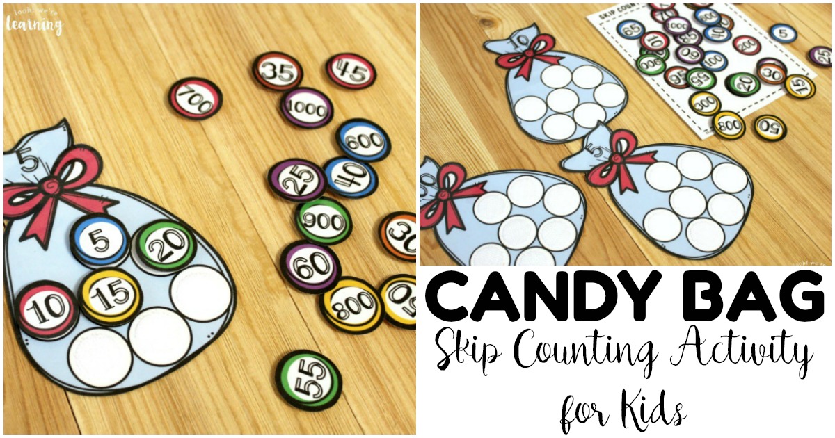 Fun Candy Bag Skip Counting Activity for Second Grade