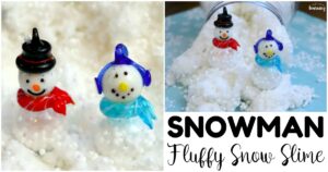 Fun Snowman Slime Recipe for Kids