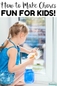 Make cleaning up into fun family time with these tips for how to make chores fun for kids! Simple easy suggestions to help everyone learn to pitch in around the house!
