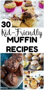 Warm up the little ones on cold mornings with these 30 kid friendly muffin recipes! Perfect for a quick weekday breakfast!