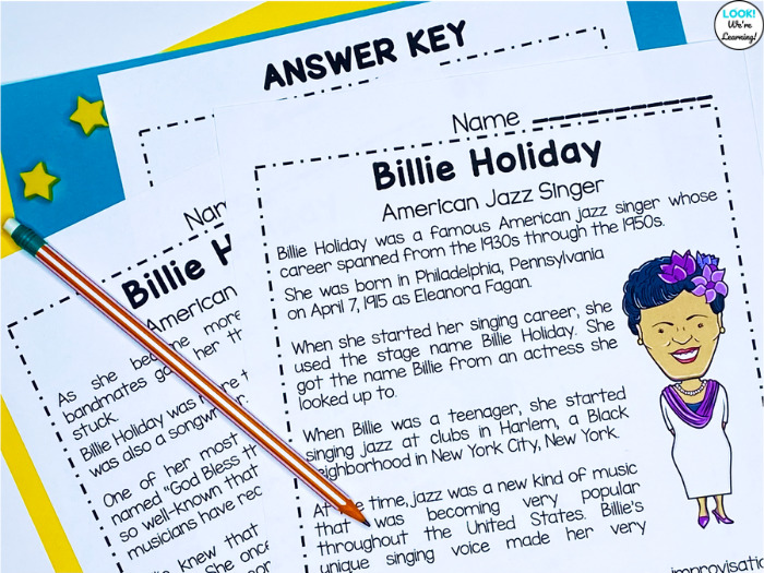 Billie Holiday Lesson for Kids