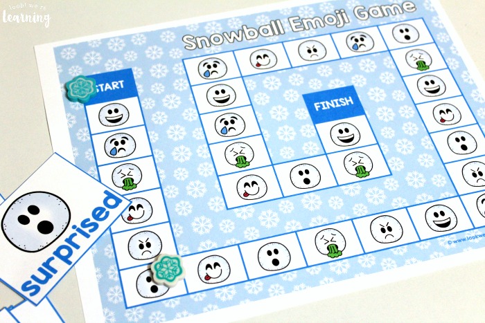 Emotions Snowball Emoji Game