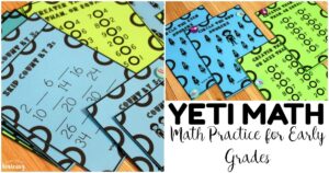 Fun Yeti Math Practice for Early Grades