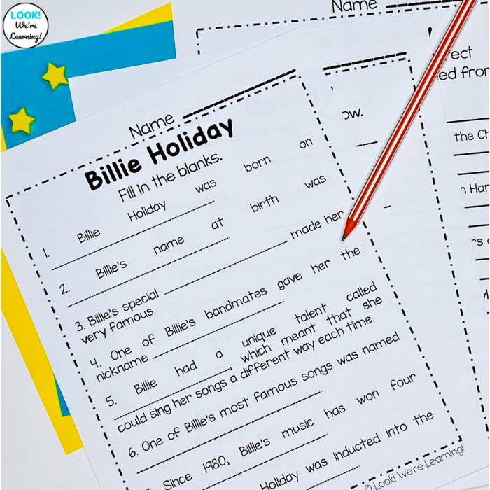 How to Teach Elementary Students about Billie Holiday