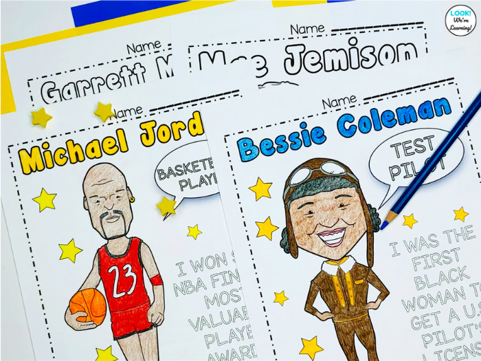 Learning about Black History with Coloring Pages