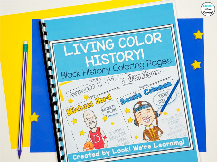 Printable Black History Coloring Book for Kids