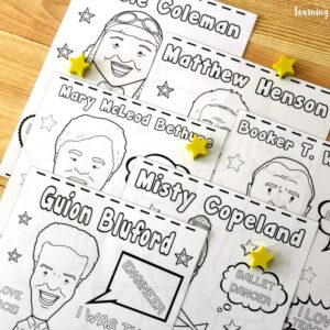 Printable Black History Coloring Pages