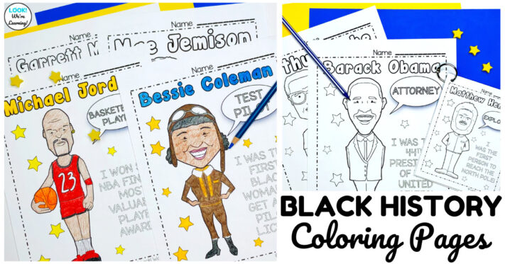 Printable Black History Coloring Pages for Kids
