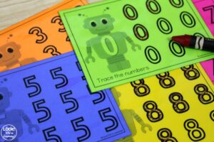 Printable Number Tracing Worksheets for Kids