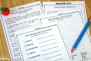 Printable Ruby Bridges Mini History Lesson