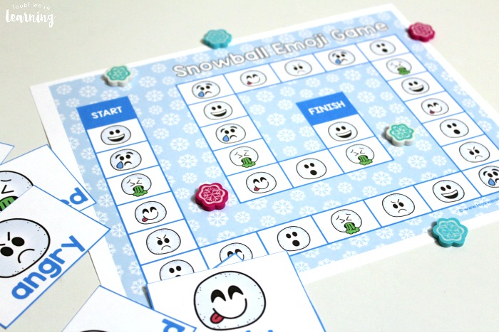 Snowball Emoji Game for Kids