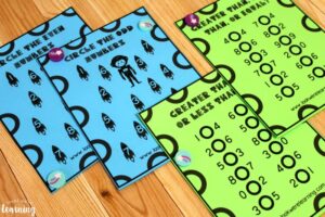 Yeti Math Printables for Elementary