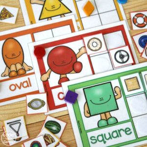 Hands On Preschool Shape Sorting Activity